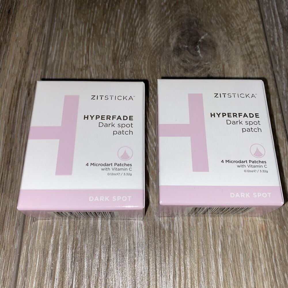 (2 Boxes) Zitsticka Hyperfade Dark Spot Patch - 4 Ct Microdart Patches Exp 10/24